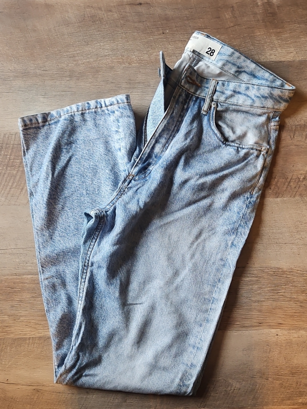 Rag & Bone Alex Liquid Miramar Straight Size 28